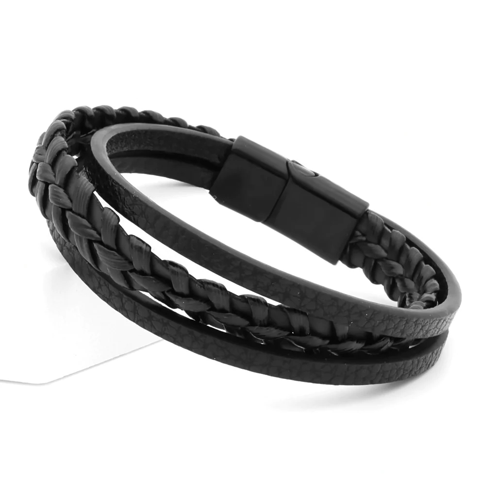 mens bracelets leather