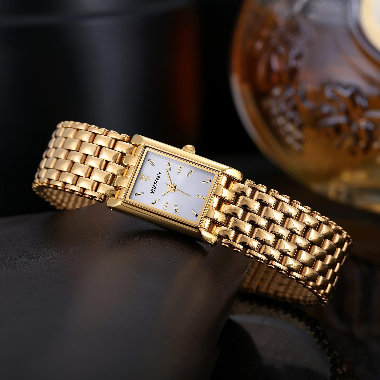 gold watch women